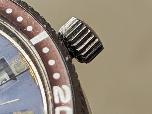 Vintage Helbros Day-Date Taucheruhr mit Elgin AS 1914, hält Zeit FÜR TEILE/REPARATUR - Bild 18 von 22