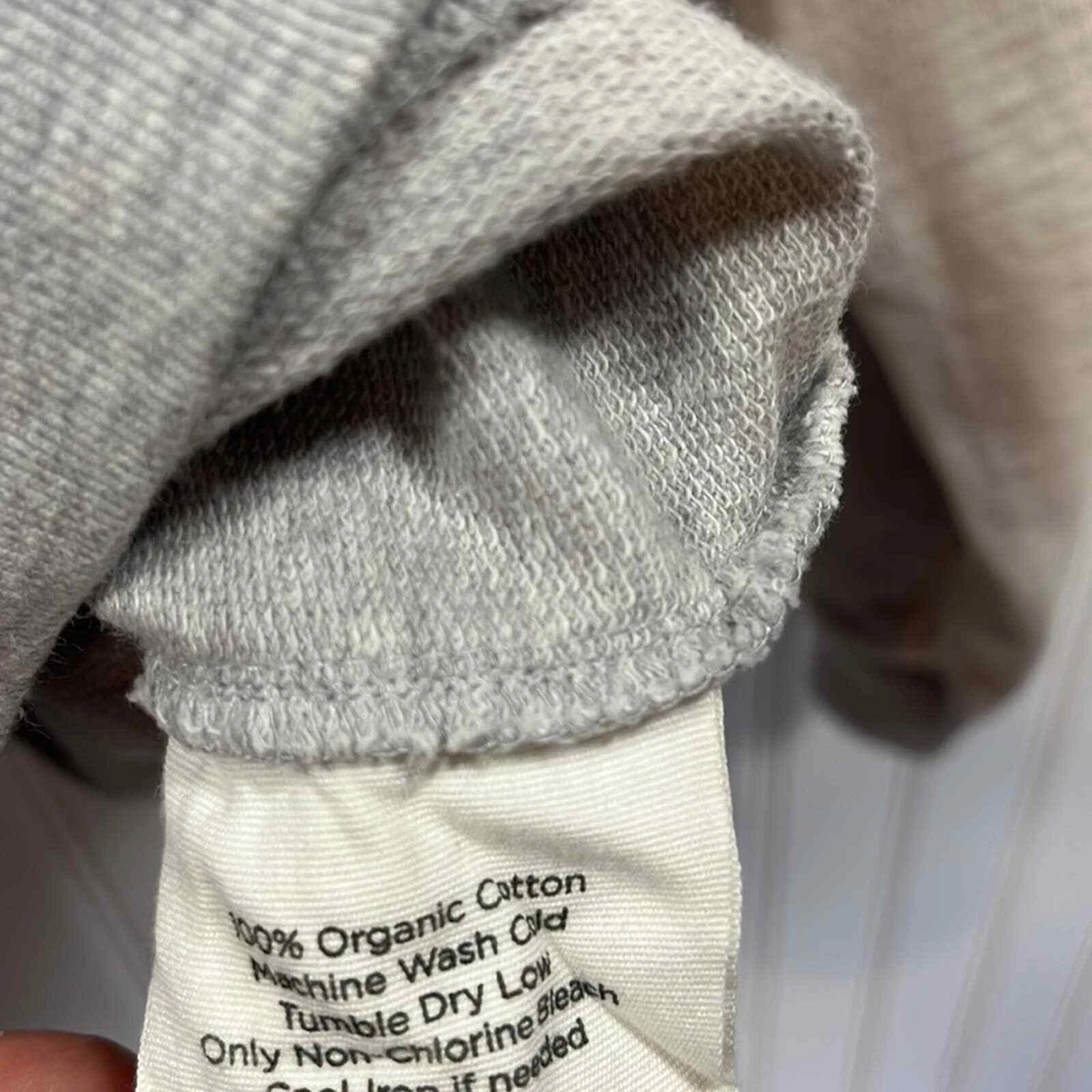 OFF WHITE Felpa con cappuccio e zip Ella avorio