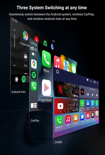 Play2video AIBox Multimedia Player Wireless Android Auto/Carplay iPhone &Android - Foto 4 di 8