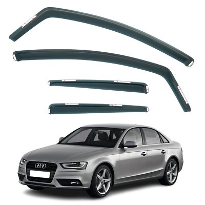 Windabweiser für Audi A4 S4 4-türer Limousine 2009 2010 2011 2012 2013 2014 2015
