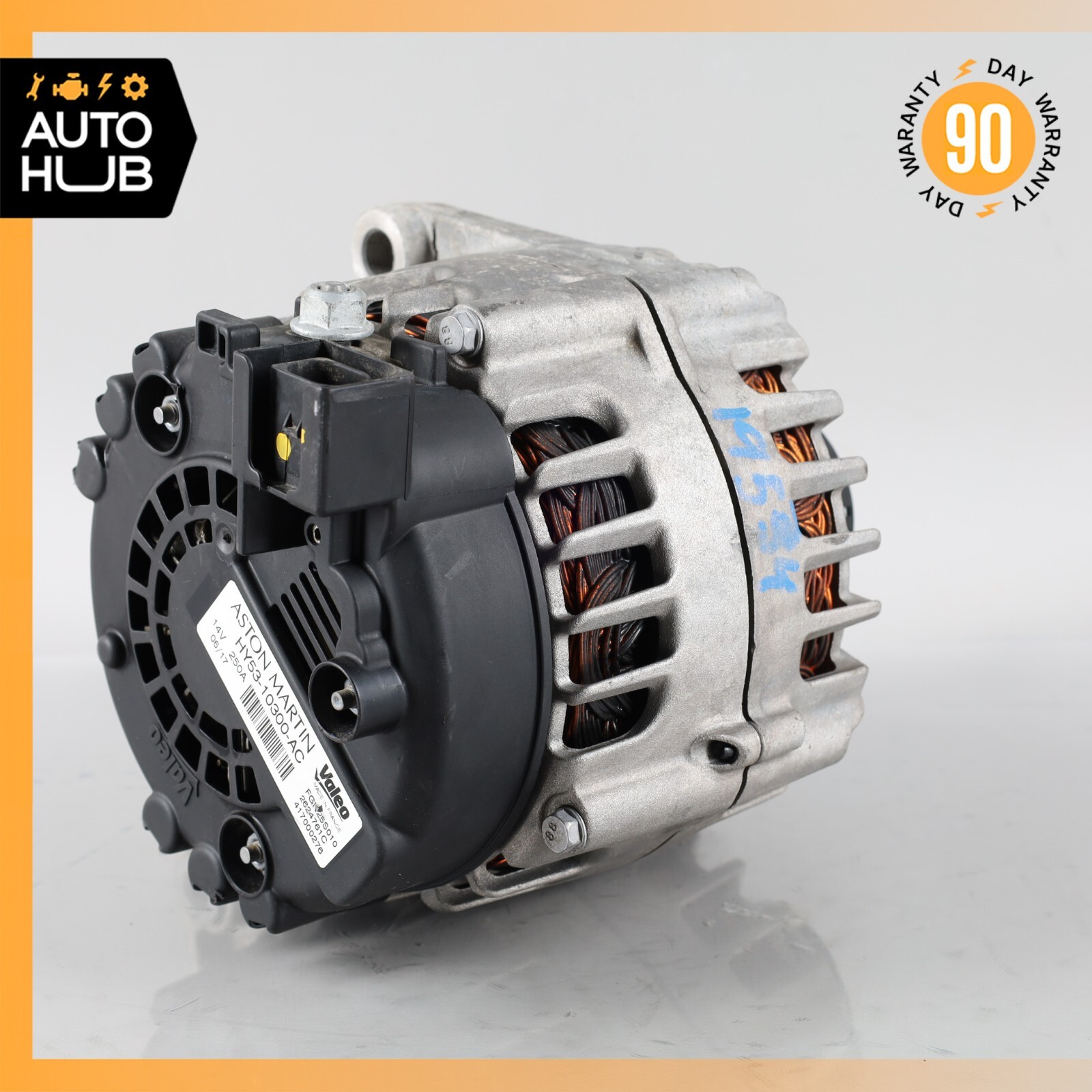 17-24 Aston Marin DB11 DBS Vantage 5.2L V12 Generator Alternator 250 AMP OEM