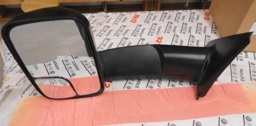 Fits 2004-2009 Dodge Ram 2500 3500 4500   Tow style Mirror MANUAL   Left side