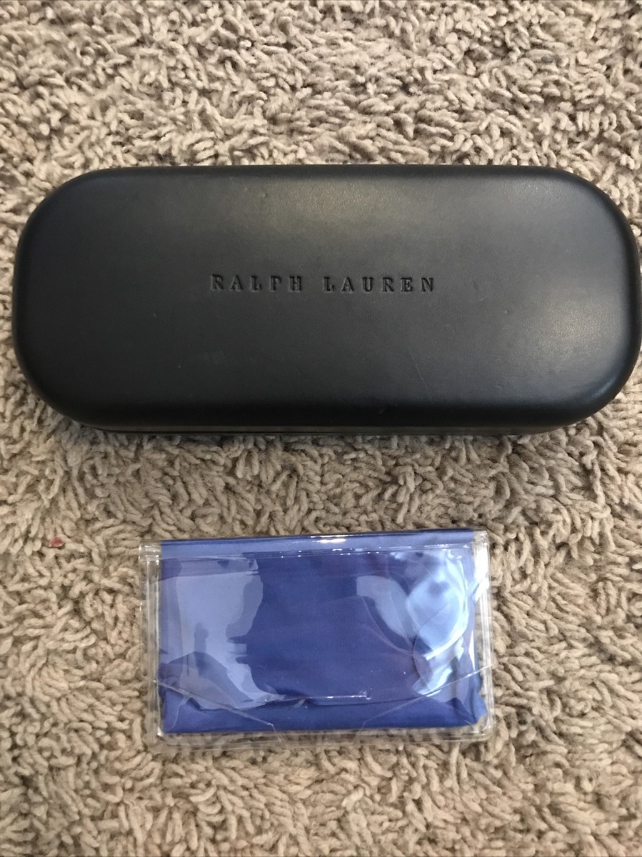 Ralph Lauren Clam Shell Case Eye Glasses Sunglasses Preowned  display picture 2