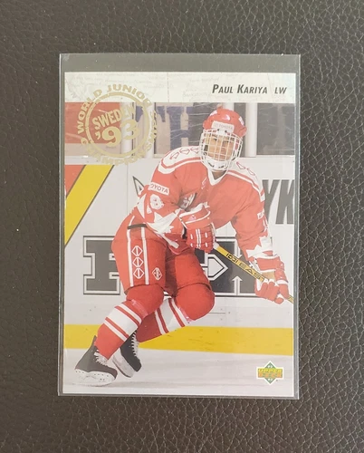 1992-93 Upper Deck UD #586 PAUL KARIYA ROOKIE CARD RC - PACK FRESH!