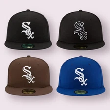 Chicago White Sox CHW MLB Authentic New Era 59FIFTY Fitted Cap - 5950 Hat