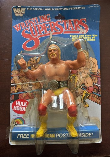 WWF Wrestling Superstars 1985 HULK HOGAN Titan Spo...