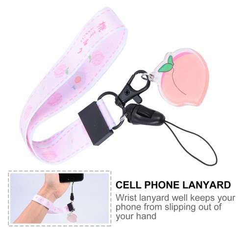 2pcs Cellphone Hanging Lanyard Wrist Hanging Strap Key Chain Rope - Zdjęcie 12 z 12