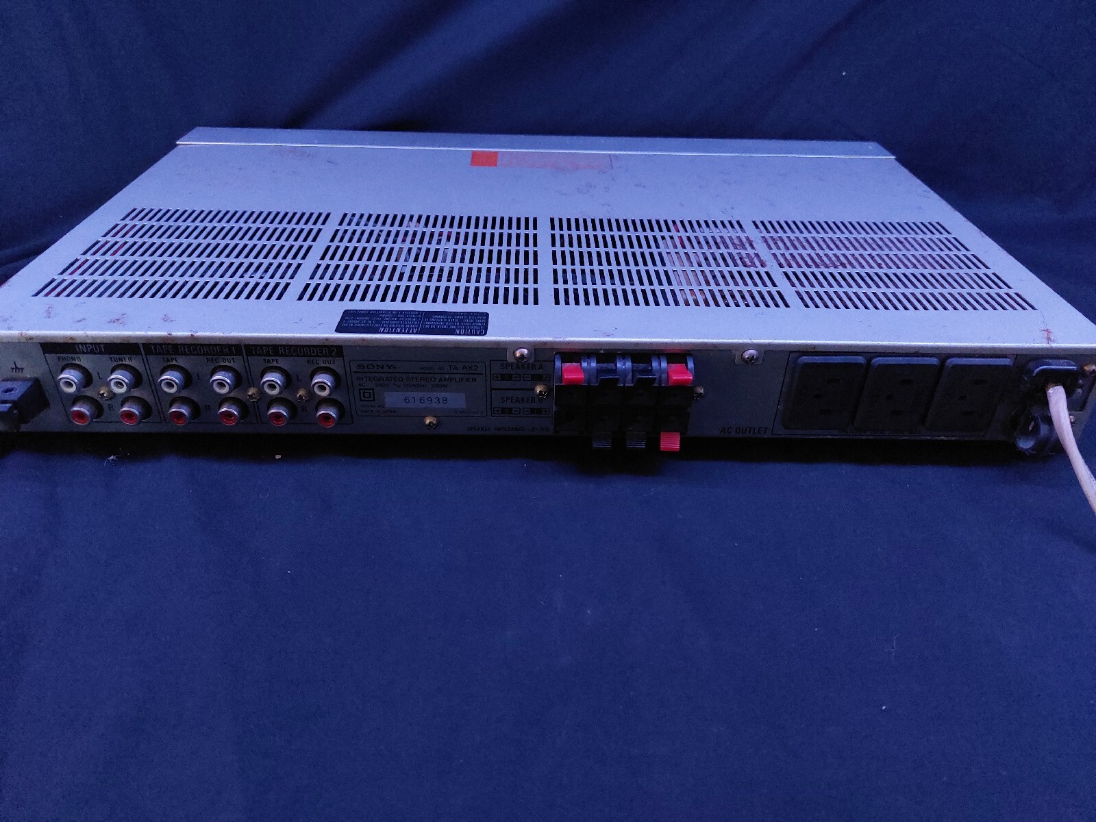 Sony TAAX2 Stereo Integrated Amplifier HiFi Separate With Phono Stage