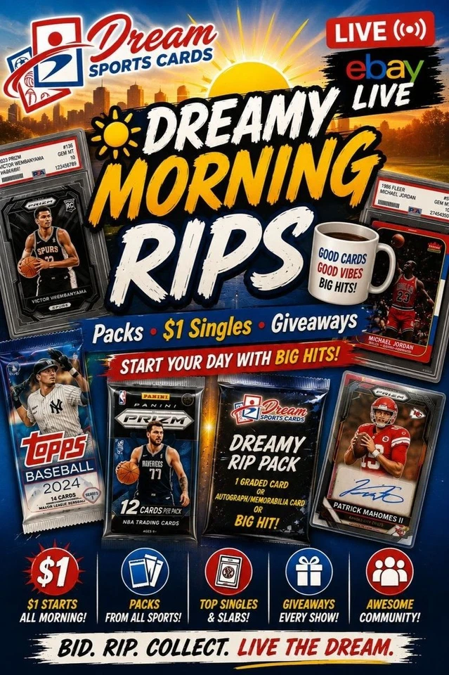 ☀️ DREAMY MORNING RIPS | Packs • $1 Singles • Giveaways