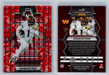 2023 Panini Mosaic #245 Jahan Dotson Camo Red Mosaic