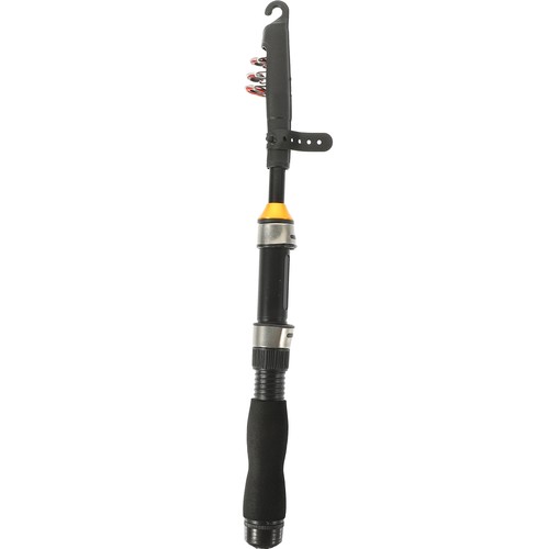 Confezione 2 Mini Palo Mare Compatto Pesca Canna da Pesca Compatta Bambino Viaggio - Foto 10 di 12