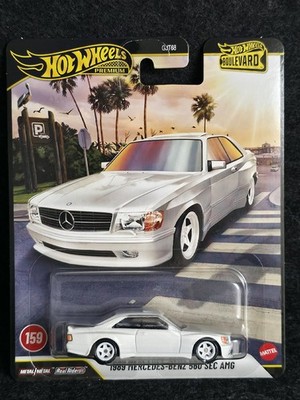 Hot Wheels PREMIUM BOULEVARD 1989 Mercedes Benz 560 SEC AMG, 2026, #159, NEU