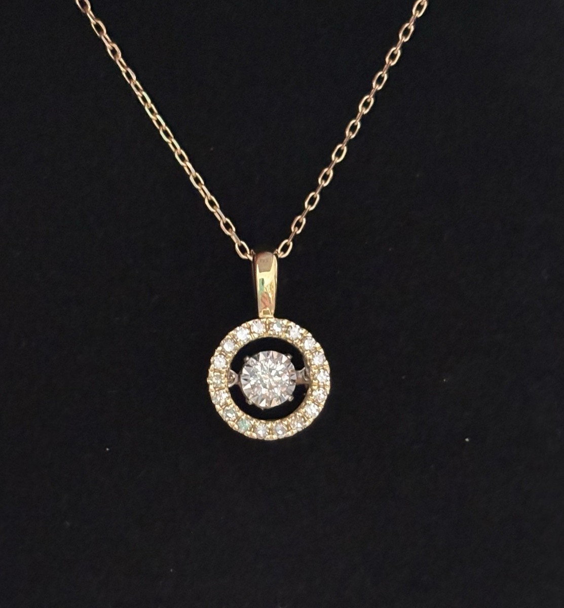 Kay Jewelers Unstoppable Love Round-Cut Diamond Necklace In 10k