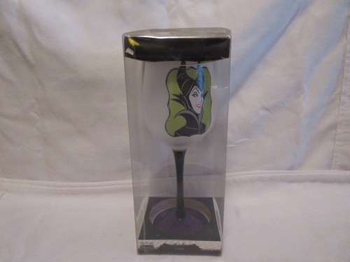 NOS NIB Disney Villains Maleficent Glas Kelch Weinglas Dornröschen - Bild 1 von 2