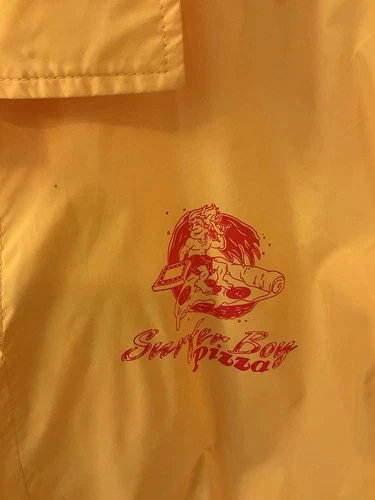 Official Stranger Things Surfer Boy Pizza Jacket Size XL Our Universe Netflix image 2