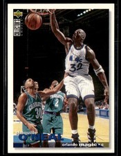 1995-96 Collector's Choice #286 Shaquille O'Neal Magic Basketball Card 3301K