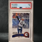 Tom Brady 2011 Topps League MVP #240 New England Patriots Graded By PSA 7