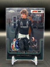 2025 Topps Chrome Formula 1 - Kimi Antonelli #185 On the Move Base RC - F1