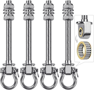 Benelabel Heavy Duty Swing Hangers with Bearings - Set of 4 Stainless Steel 304