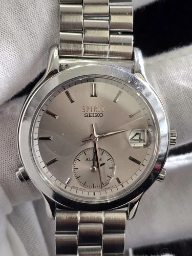 Vintage 1992 JDM SEIKO Spirit 35mm Quartz Alarm Watch *READ*