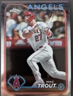 2024 Topps Chrome Mike Trout #200 Los Angeles Angels Card! A33