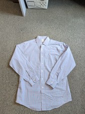 MENS BROOKS BROTHERS REGENT NON-IRON BLUE/RED PLAID BUTTON DOWN SHIRT SIZE 16-34