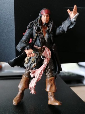Jack Sparrow Captain Disney Figur Fluch der Karibik ca aus 2006 Zizzle  bespielt