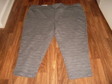 WOMENS TERRA & SKY STRETCH PULL ON CAPRI LEGGING PANTS SIZE 4X NWT