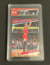 2019-20 Chronicles Coby White RC Rookie Prestige 1/1 Platinum HGA Custom Label