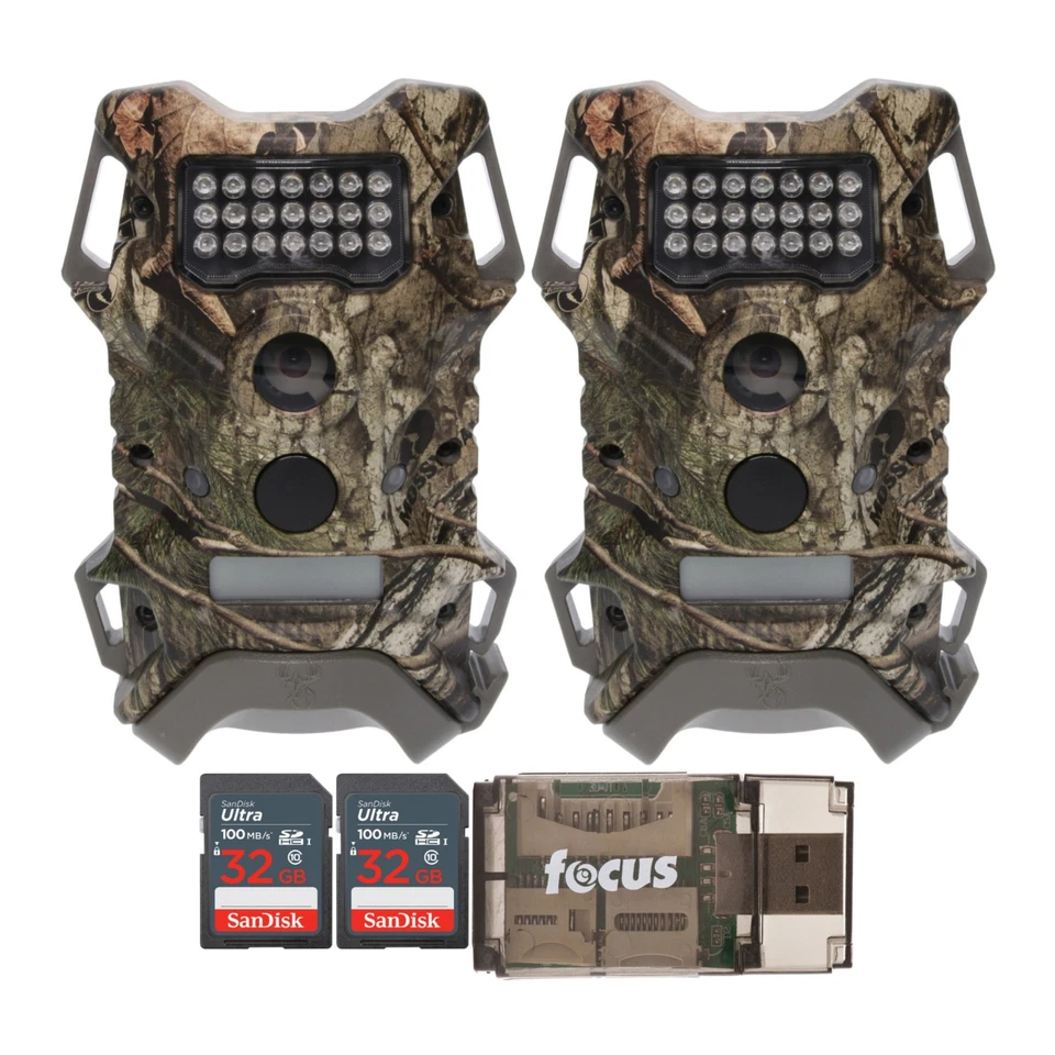 Wildgame Innovations Terra Extreme 14 Megapixel IR Trail Camera (2-Pack) Bundle