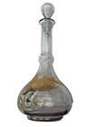 ANCIENNE CARAFE EN VERRE EMAILLEE (legras?)