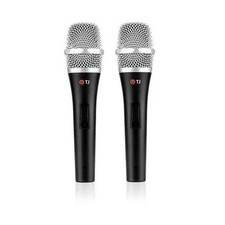 TJ Media TM-G20 Wire Microphone 2pcs Set Authentic with Cable for Karaoke