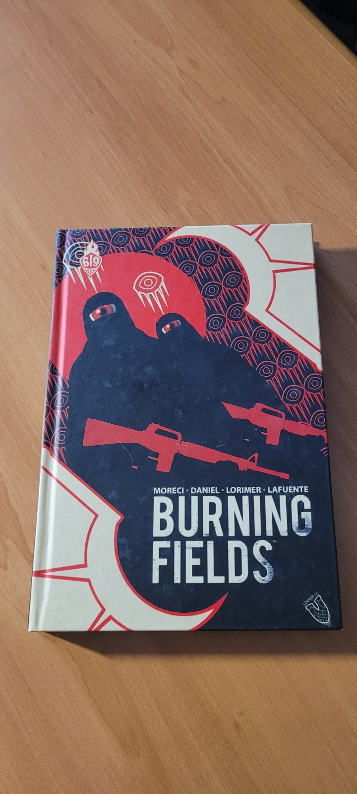 Ankama Burning Fields couverture rigide VF (2017) Moreci Daniel De Iulis