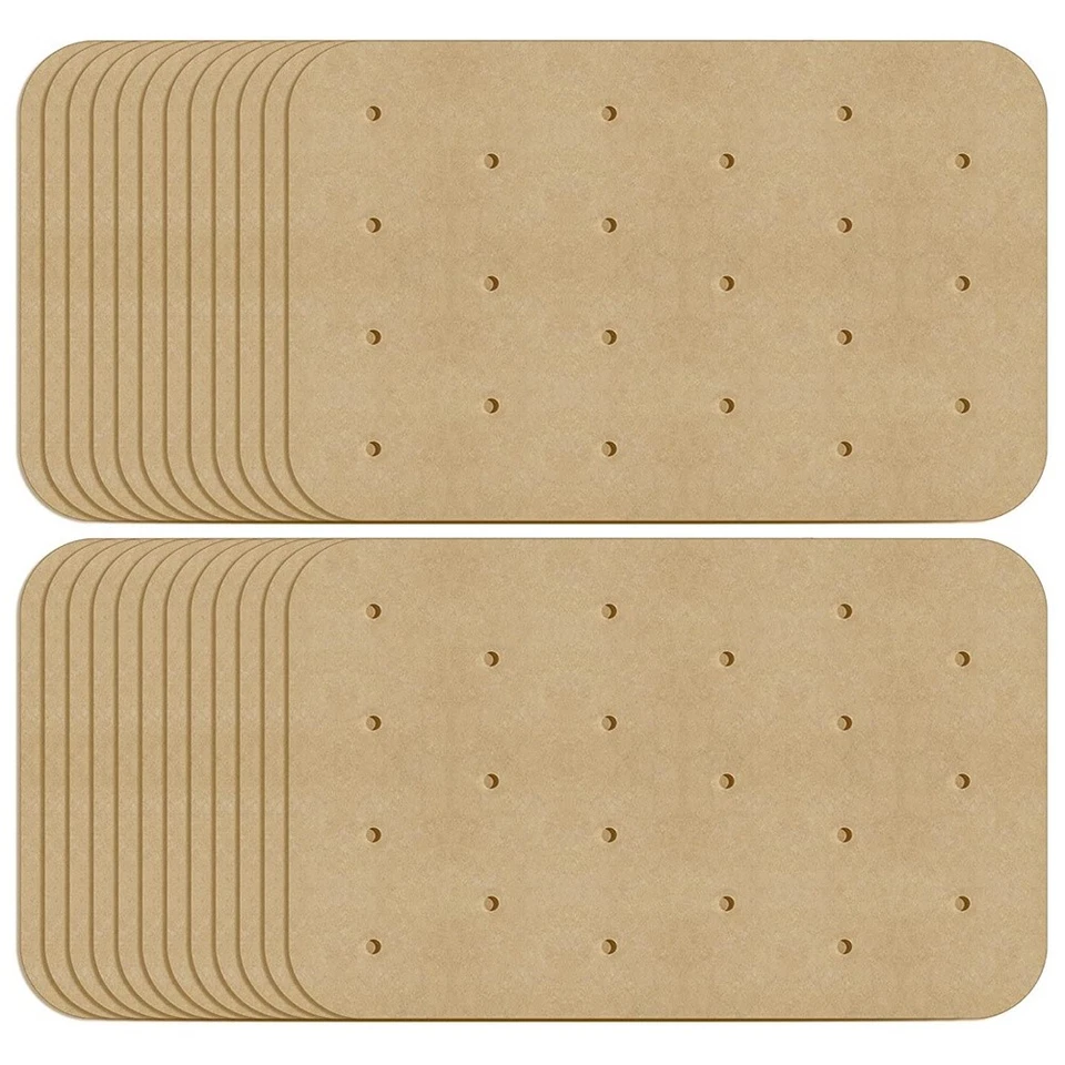 200 StüCke HeißLuftfritteuse Papier Luftloch HeißLuftfritteuse Pergamentpap1784