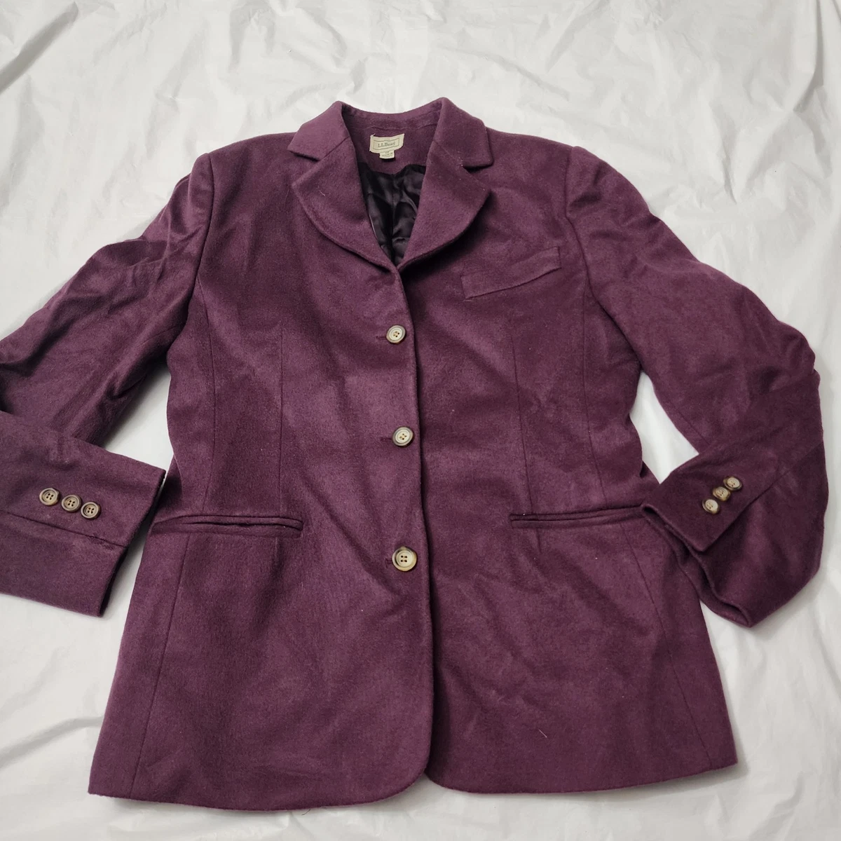 L.L. Bean Purple Solid Coats, Jackets & Vests for Women for sale
