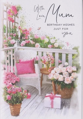 SIMON ELVIN MUM BIRTHDAY GREETING CARD 7"X5" TRADITIONAL