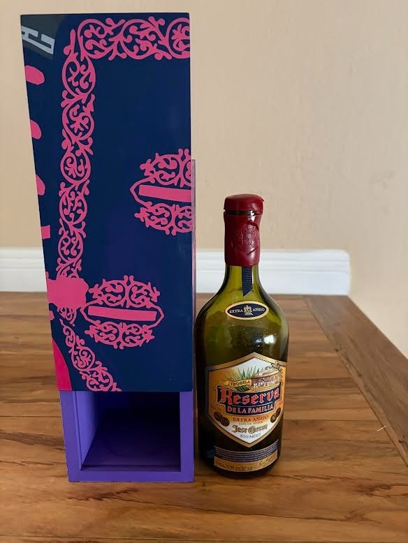 Jose Cuervo Tequila 2025 Edition Extra Anejo Reserva de la Familia empty bottle