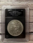 1898 - VG Morgan Silver Dollar (Authenticated)