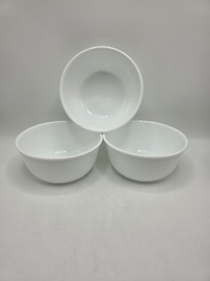 Corning Corelle Winter Frost White 6 1/4 Inch Super Soup/Cereal Bowl-Set of 3