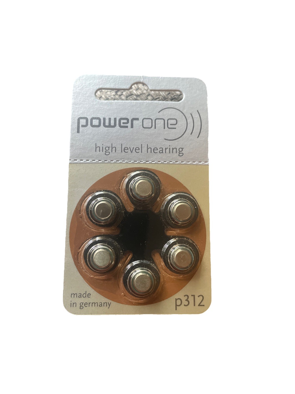  Powerone high level  Hearing Aid Batteries P312  Power one 