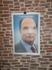 AUTHENTIQUE AFFICHE POLITIQUE ANCIENNE - FRANCOIS MITERRAND.
