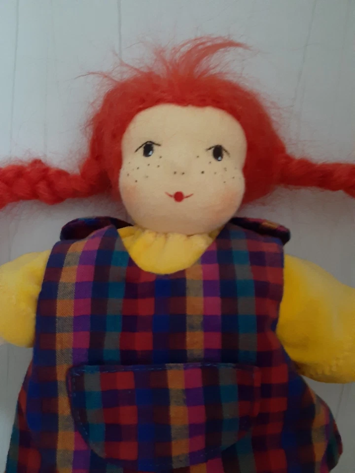 Pippi Langstrumpf, Puppe, Handarbeit, - Bild 3 von 4