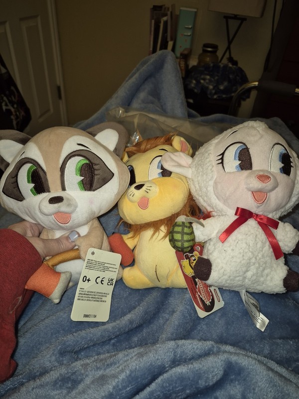 Funko POP 8" Villainous Villains Raccoon, Lion, & Sheep