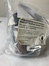 WATERPIK Ecoflow Shower Head New In Pack/ Seal With Instruct Meets EPA Criteria