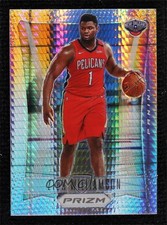 2020-21 Panini Prizm Prizm Flashback Hyper Prizm Zion Williamson #8 0jz3