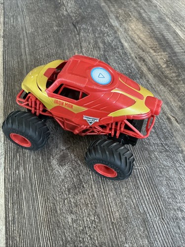 Monster Jam RC Truck Marvel Iron Man Remote Control Car 1:24 Scale - NO REMOTE - Picture 3 of 6