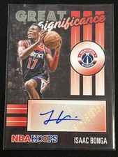 2020-21 Hoops #GS-IBO Isaac Bonga Great SIGnificance