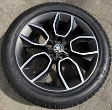 1 X ORIGINAL 19" ALUFELGE SKODA KODIAQ 565071499 7x19 ET43 FREIHAUS