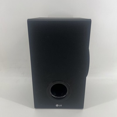 LG SPJ2B-W Wireless Active Subwoofer Bluetooth for SJ2 Soundbar Tested