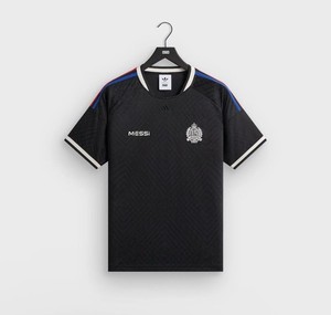 KITH & Messi x Adidas Football Jersey Brand New L Black Confirmed